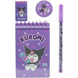 TMN Kuromi Kırtasiye Seti 4'lü - KUROMİ KIRTASİYE SETİ 4LÜ
