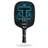 TMPR Sports GXT Serisi - Kontrol ve Döndürme için Karbon Fiber Yüzlü Pickleball Kürek, Daha Büyük Tatlı Nokta için 13 mm Aerodinamik Şekil, USAPA Onaylı (Expanse GXT, Mavi, 8.5-8 oz.)