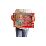 tmtoysandmore coco melon jj karakter ışıklı sesli doktor seti oyuncak mavi elbiseli