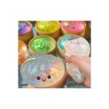 tmtoysandmore IŞIKLI Squishy Dumling Gizemli Renkli Sukuşi Orijinal Çin Mantısı Viral Figür (Büyük boy)