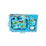 tmtoysandmore Minecraft 330 parça Işıklı Yeni Seri Oyuncak Yapı Oyuncako