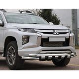 TMZ Garage 2007-2022 Mitsubishi L200 Shark Ön Tampon Koruma Demiri Krom