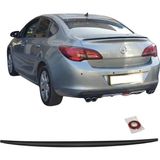 TMZ Garage 2010-2015 Opel Astra J Kasa Sedan Bagaj Üstü Spoiler Parlak Siyah