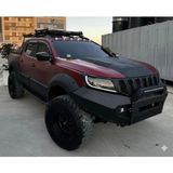 TMZ Garage 2015+NİSSAN Navara NP300 Kaput Üstü Scoop Kaplama Kabartma Koruma Dodik Mat Siyah