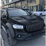 TMZ Garage 2017 ve Üzeri Mercedes x Class Kaput Scoop Kabartma Kaplama Koruma(Mat Siyah)