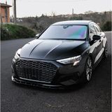 TMZ Garage 2020-2024 Audi A3 8y Advanced Standart Kasa Ön Lip Tampon Eki (S-Line Uyumlu Değildir)