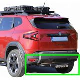 TMZ Garage 2025+YENİ Renault Duster Arka Koruma Demiri Siyah Duster Yazılı