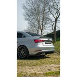TMZ Garage Audi A3 8V Sedan 2016-2020 Arka Difüzör | Sportif Tampon Altı Eki & Agresif Görünüm