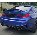 Tmz Garage Bmw G20 V Style Bagaj Spoilerı Ithal Piano Black Parlak Siyah Sportif Arka Spoiler