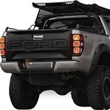 TMZ Garage Ford Ranger 2016-2021 Bagaj Kapağı Kaplama (Tailgate Kaplama) | Ford Yazı Vurgulu – Siyah Mat