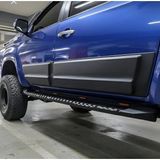 TMZ Garage Mitsubishi L200 2015+ Kapı Koruma Seti | Mat Siyah Kapı Yan Koruma / Kapı Kaplama