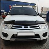 TMZ Garage Mitsubishi L200 2015+ Kaput Rüzgarlığı | Piano Black (Parlak Siyah) Kaput Deflektörü