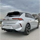 TMZ Garage Opel Astra L 2020+ Tavan Spoiler Piano Black Abs | Arka Üst Spoiler Bagaj Üstü
