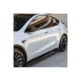 TMZ Garage Tesla Model Y 2020-2025 Yan Marşpiyel Piano Black Marşpiyel Eki Seti