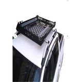 TMZ Garage Universal Tavan Sepeti 100X125 cm | Tüm Araçlara Uyumlu Lazer Kesim Roof Rack Sepet – Siyah