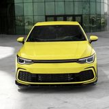 TMZ Garage Volkswagen Golf 8 R Line 2020-2024 Ön Lip Piano Black Ön Tampon Alt Eki