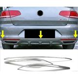 TMZ Garage Volkswagen Passat B8.5 Arka Tampon Üst Çıtası 3 Parça