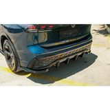 TMZ Garage Volkswagen Tiguan R-Line 2024+ Arka Difüzör | Sportif Tampon Alt Eki | Premium Body Kit Görünüm