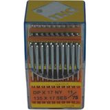 TNC DPX17 Ses PVD 11/75 100 Adet Ponteriz Yanmaz Dikiş İğnesi