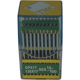 TNC DPX17 Ses PVD 16/100 100 Adet Ponteriz Yanmaz Dikiş İğnesi