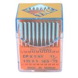 TNC DPX5 SES 11/75 100 Adet Düz Makine Kalın Dip Dikiş İğnesi