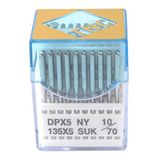 TNC DPX5 SUK 10/70 100 Adet Düz Makine Kalın Dip Dikiş İğnesi