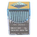 TNC Düz Makine İnce Dip Dikiş İğnesi / DBX1 SES 12/80 100ADET