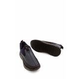 Tnc Sports Erkek Hakiki Deri Lacivert Sneakers & Spor Ayakkabı 381 14086 ERK AYK SK21-22 LACI/SIYAH