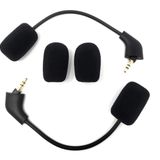 TNE 2'li Paket Yedek Bulut 2 Oyun Mikrofon 1. Sürüm Kablolu Kingston HyperX Cloud 2 II Cloud Core Cloud Pro CloudX PS4 Xbox One Nintendo Anahtarı Bilgisayar PC Oyun Kulaklıkları