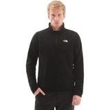 TNF0A8D0QJK31 The North Face M Glacıer Fleece 1-4 Zıp Jacket Erkek Ceket Siyah