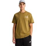 TNF0A8GQM2EL1 The North Face M Campıng Relaxed Short Sleeve Tee-Graph Erkek T-Shirt Haki
