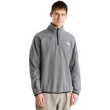TNF0A8J8P0UZ1 The North Face M Mountaın Athletıcs Glacıer 1-4 Zıp Fl Erkek Ceket Gri