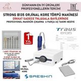 Tnl Medikal Strong B135 Freze Cihazı Orjinal Kore Törpü Makinesi Uç Takımı Hediyeli