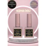 tnl professional Tnl Exxtra Gala Smart Rubber Base Rubber Top Coat Kalıcı Oje Protez Tırnak Set