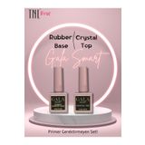 tnl professional Tnl Rose Gala Smart Ikili Set Rubber Base-ekstra Parlak Crystal Top Colt Kalıcı Oje Protez Tırnak