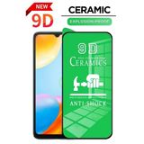 Tntech Xiaomi Redmi 10C Uyumlu Tam Kapatan Esnek Seramik Ekran Koruyucu Kırılmaz Cam