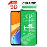 Tntech Xiaomi Redmi 9 Uyumlu Tam Kapatan Esnek Seramik Ekran Koruyucu Kırılmaz Cam