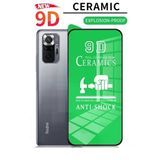 Tntech Xiaomi Redmi Note 10 Pro Uyumlu Tam Kapatan Esnek Seramik Ekran Koruyucu Kırılmaz Cam