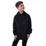 TNY COLLECTION Erkek Çocuk Yazılı Baskılı Su Geçirmez Kapüşonlu Rüzgarlık Yağmurluk