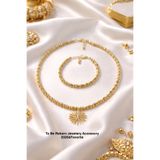 To Be Reborn JEVELRY ACCESSORY SELDA AÇIKEL Dorika Charmlı Set Kolye Bileklik