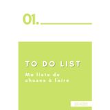 TO DO LIST Ma liste de choses à faire: Un planificateur minimaliste qui vous aide à prioriser et à suivre votre tâche, 120 pages, 15,24 x 22,86 cm