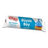TO-Fİ-TA Büyük Boy Çöp Torbası 10'lu 65 x 80 CM