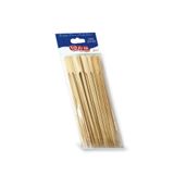 TO-Fİ-TA toptanfiyattarifesi Yassı Çöp Şiş 25 Cm 50'li - %100 Bambu