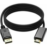 To HDMI Kablo Display Port Çevirici Dönüştürücü 1.8 M