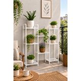 Tobi Metal Saksılık Çiçek Standı Çok Katlı Metal Raf | Dayanıklı Dekoratif Çiçeklik
