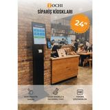 Tochi 24 Inç Fhd Dokunmatik Ayaklı Self Servis Ödeme ve Sipariş Kiosku Android 11 - 60 Hz