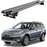 Today Auto Citroen C-Crosser (2007-2013) Uyumlu Gri Ara Atkı Port Bagaj Tavan Barı - Gri tavan barı seti