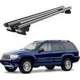 Today Auto Jeep Grand Cherokee (1999-2005) Uyumlu Gri Ara Atkı Port Bagaj Tavan Barı - Tavan barı seti