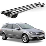 Today Auto Kanca Astra H Kombi (2007-2010) Uyumlu Gri Kilitli Ara Atkı 110CM Port Bagaj Tavan Barı - Kilitli tavan barı