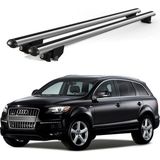 Today Auto Kanca Audi Q7 (2006-2015) Uyumlu Gri Kilitli Ara Atkı 120CM Port Bagaj Tavan Barı
